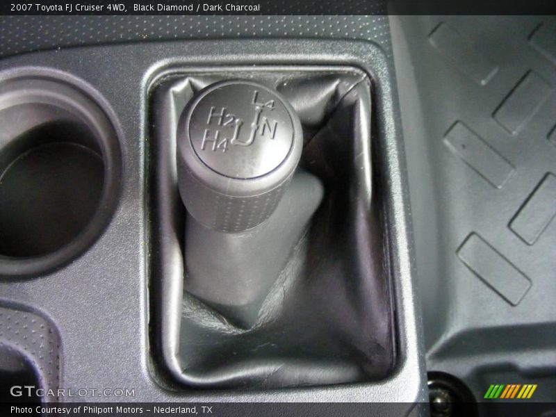 Black Diamond / Dark Charcoal 2007 Toyota FJ Cruiser 4WD