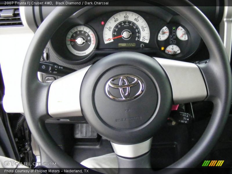 Black Diamond / Dark Charcoal 2007 Toyota FJ Cruiser 4WD