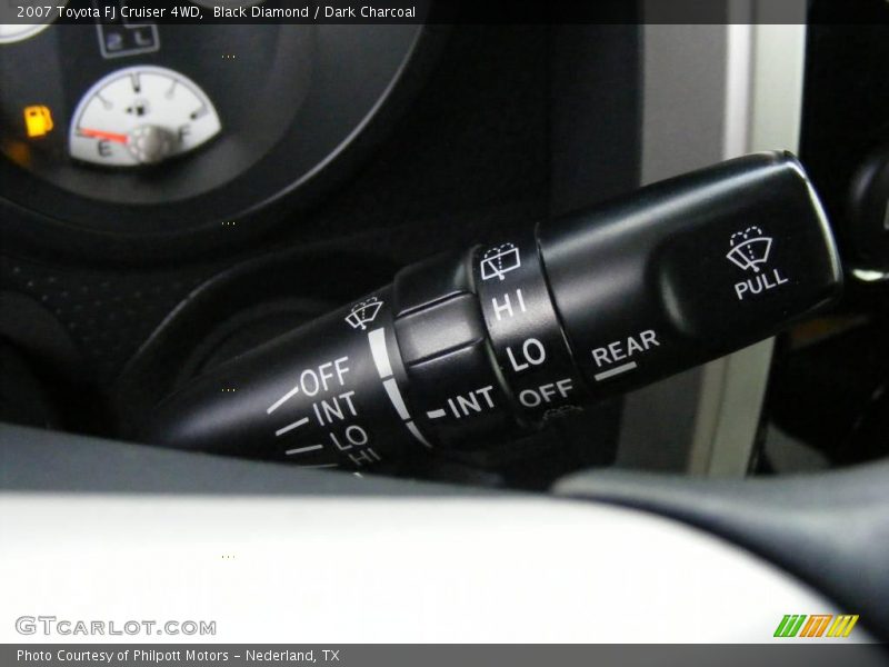 Black Diamond / Dark Charcoal 2007 Toyota FJ Cruiser 4WD