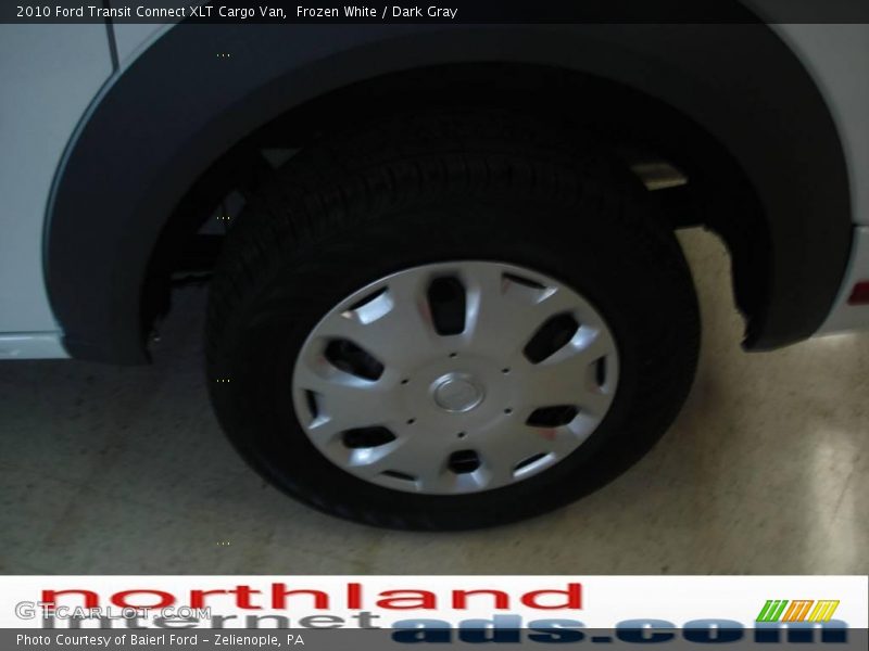 Frozen White / Dark Gray 2010 Ford Transit Connect XLT Cargo Van
