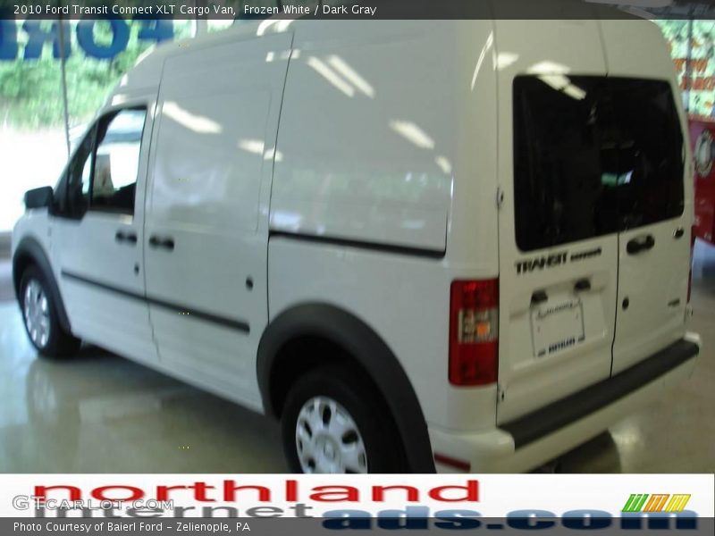 Frozen White / Dark Gray 2010 Ford Transit Connect XLT Cargo Van