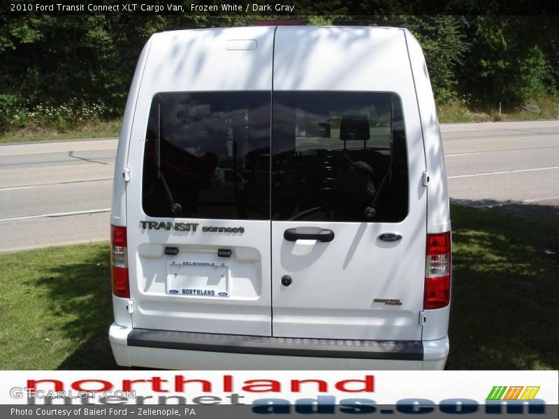 Frozen White / Dark Gray 2010 Ford Transit Connect XLT Cargo Van
