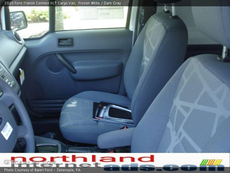 Frozen White / Dark Gray 2010 Ford Transit Connect XLT Cargo Van