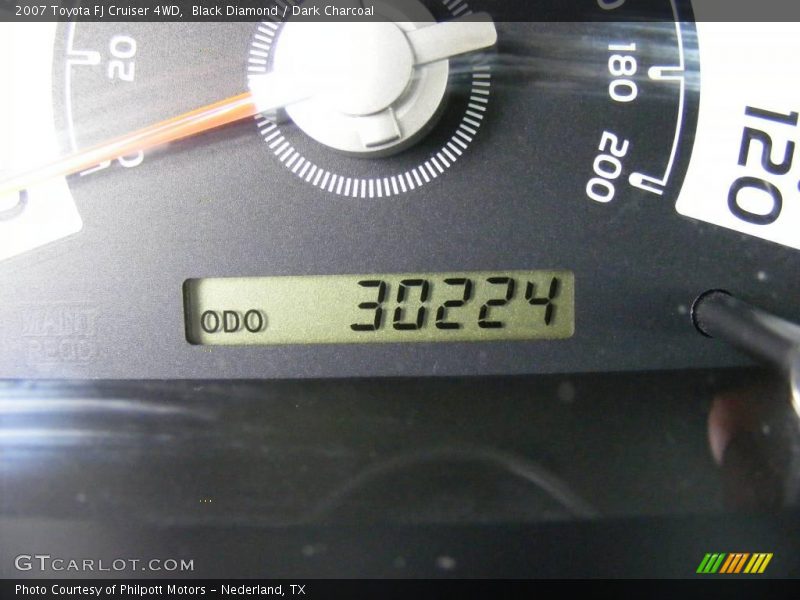 Black Diamond / Dark Charcoal 2007 Toyota FJ Cruiser 4WD