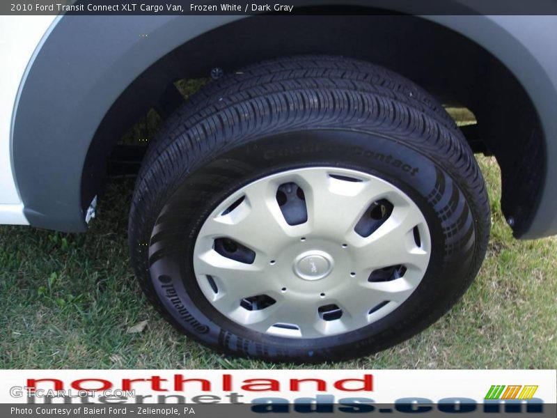 Frozen White / Dark Gray 2010 Ford Transit Connect XLT Cargo Van
