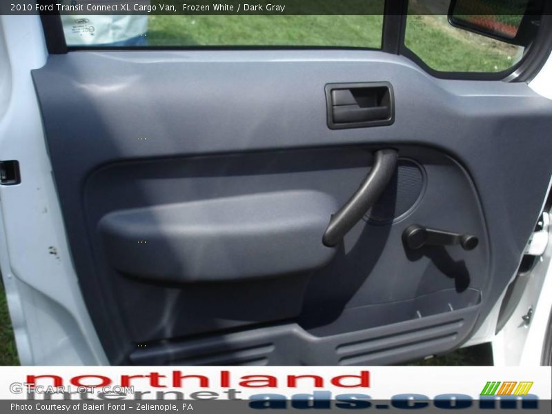 Frozen White / Dark Gray 2010 Ford Transit Connect XL Cargo Van