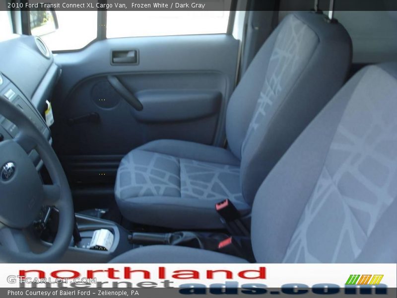 Frozen White / Dark Gray 2010 Ford Transit Connect XL Cargo Van