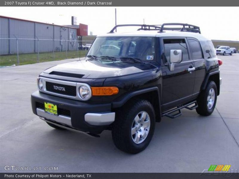 Black Diamond / Dark Charcoal 2007 Toyota FJ Cruiser 4WD