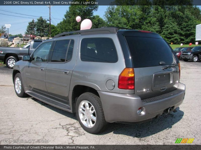 Steel Grey Metallic / Light Gray 2006 GMC Envoy XL Denali 4x4