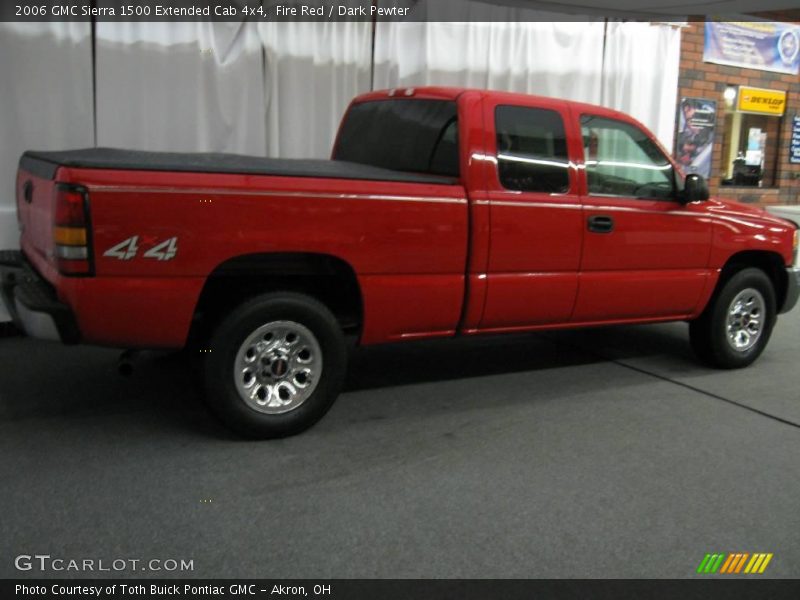 Fire Red / Dark Pewter 2006 GMC Sierra 1500 Extended Cab 4x4