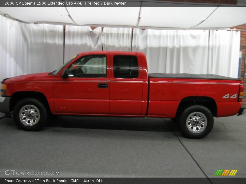 Fire Red / Dark Pewter 2006 GMC Sierra 1500 Extended Cab 4x4