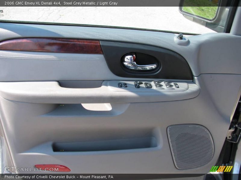Steel Grey Metallic / Light Gray 2006 GMC Envoy XL Denali 4x4