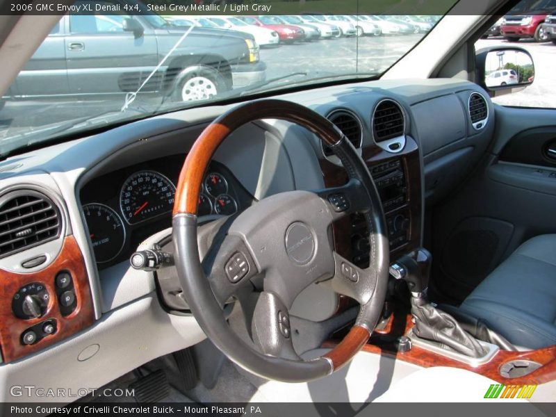 Steel Grey Metallic / Light Gray 2006 GMC Envoy XL Denali 4x4