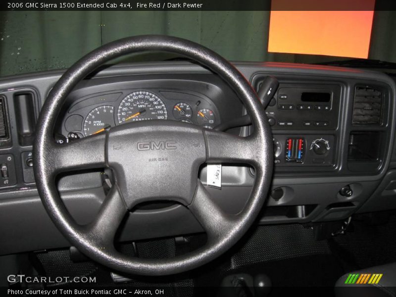 Fire Red / Dark Pewter 2006 GMC Sierra 1500 Extended Cab 4x4