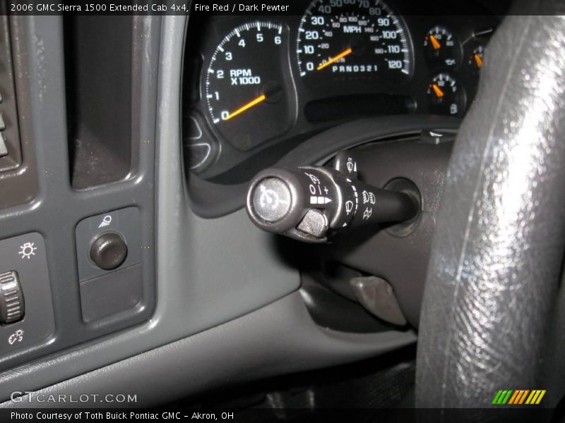 Fire Red / Dark Pewter 2006 GMC Sierra 1500 Extended Cab 4x4