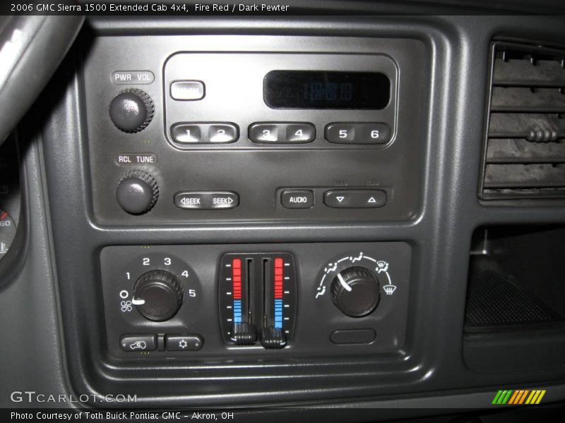 Fire Red / Dark Pewter 2006 GMC Sierra 1500 Extended Cab 4x4