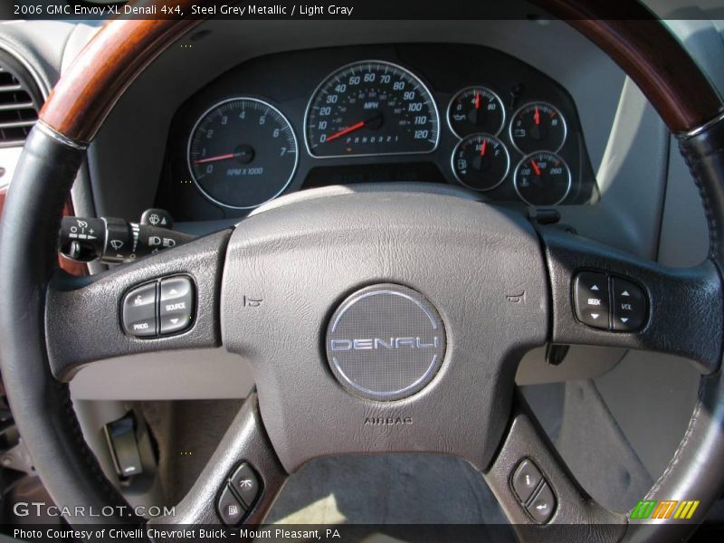 Steel Grey Metallic / Light Gray 2006 GMC Envoy XL Denali 4x4