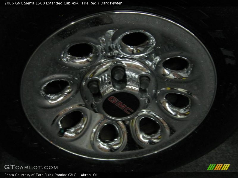 Fire Red / Dark Pewter 2006 GMC Sierra 1500 Extended Cab 4x4