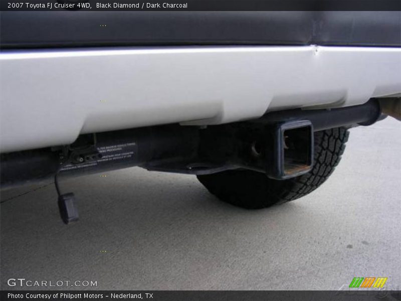 Black Diamond / Dark Charcoal 2007 Toyota FJ Cruiser 4WD