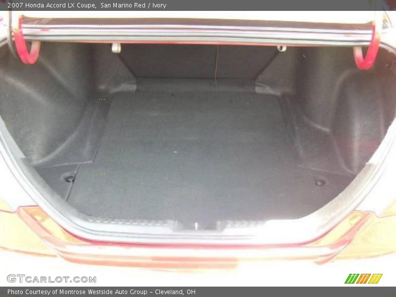 San Marino Red / Ivory 2007 Honda Accord LX Coupe