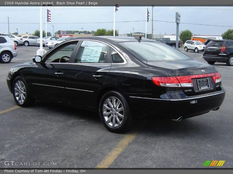 Black Onyx Pearl / Beige 2009 Hyundai Azera Limited