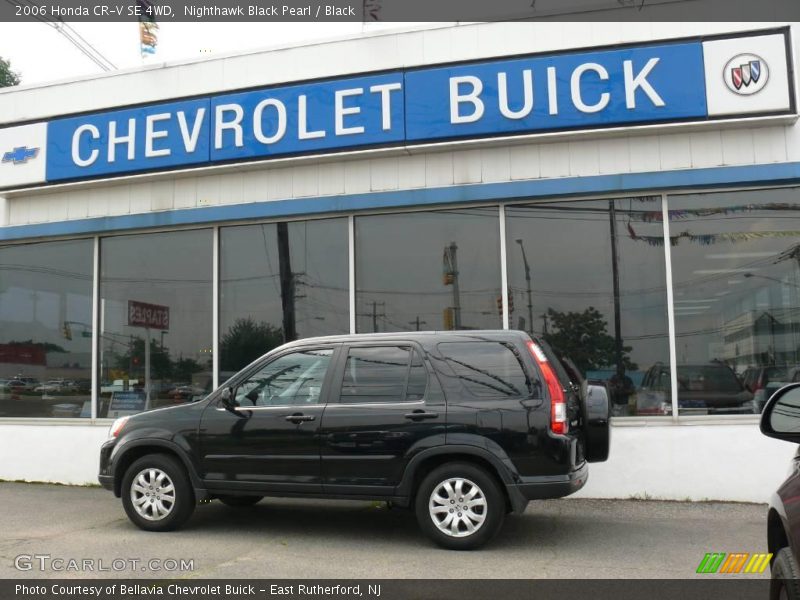 Nighthawk Black Pearl / Black 2006 Honda CR-V SE 4WD