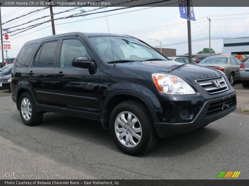 Nighthawk Black Pearl / Black 2006 Honda CR-V SE 4WD