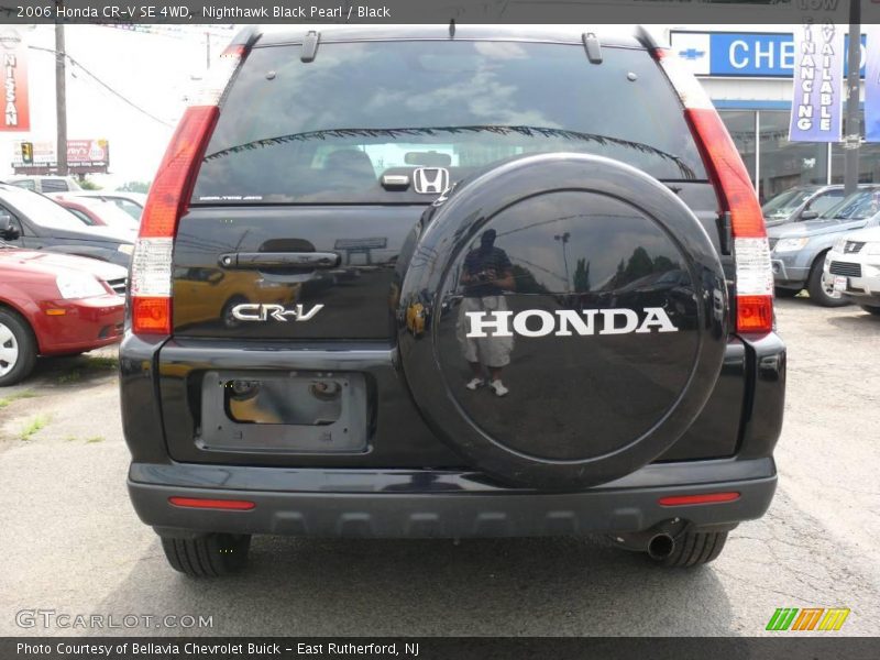 Nighthawk Black Pearl / Black 2006 Honda CR-V SE 4WD