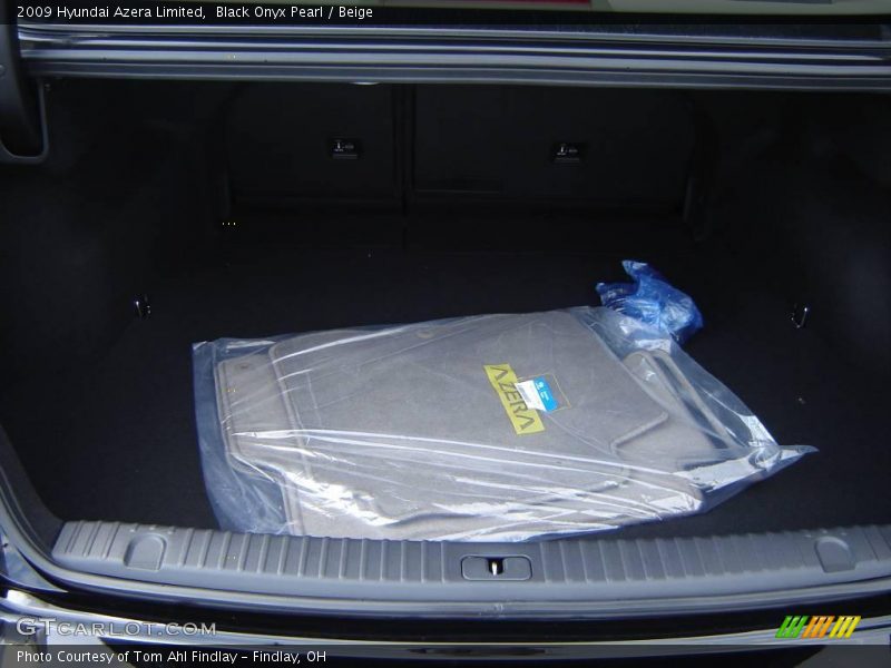 Black Onyx Pearl / Beige 2009 Hyundai Azera Limited