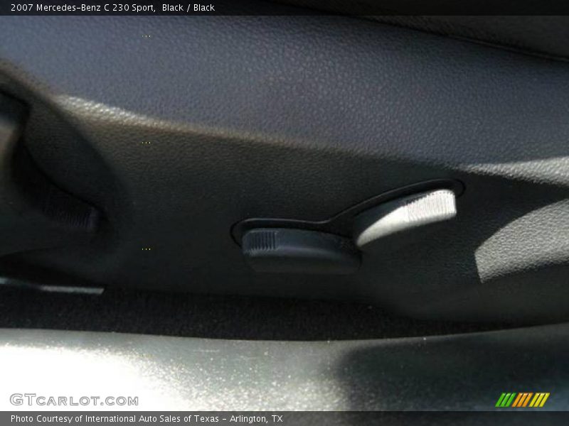 Black / Black 2007 Mercedes-Benz C 230 Sport