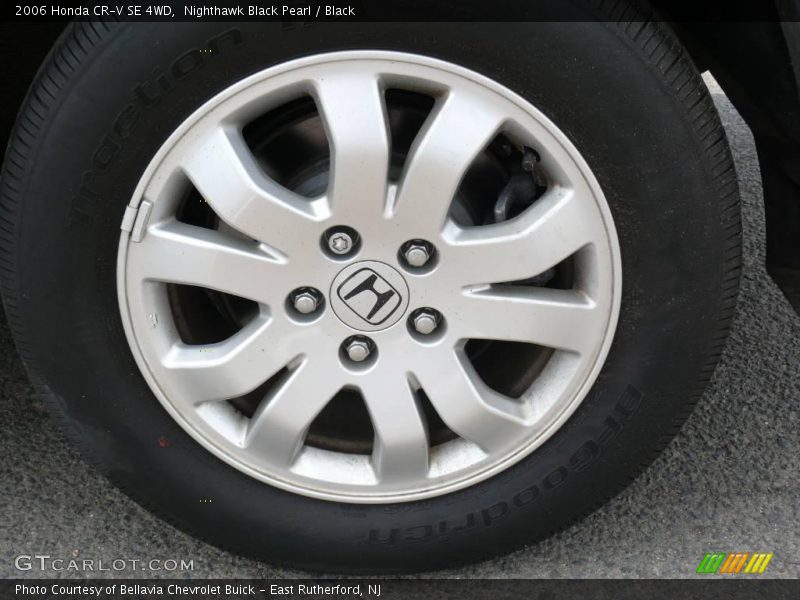 Nighthawk Black Pearl / Black 2006 Honda CR-V SE 4WD