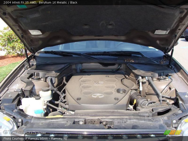 Beryllium 16 Metallic / Black 2004 Infiniti FX 35 AWD