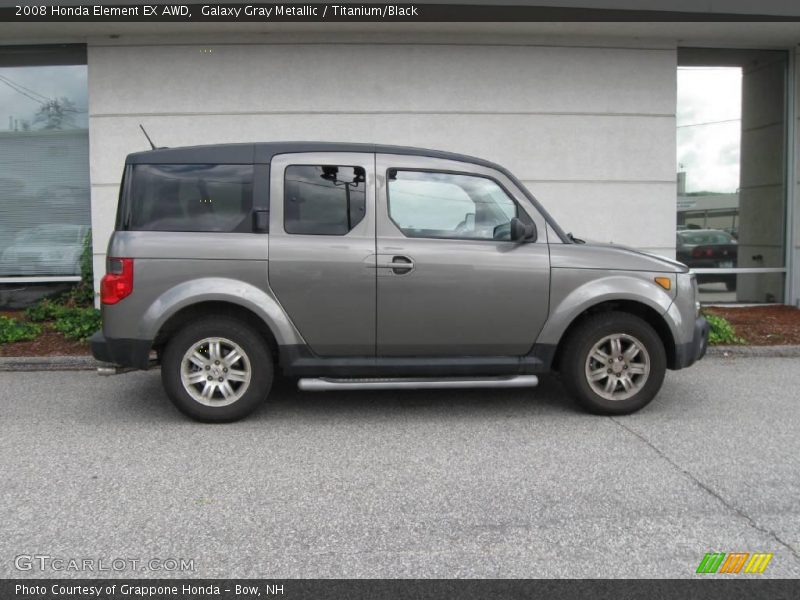 Galaxy Gray Metallic / Titanium/Black 2008 Honda Element EX AWD