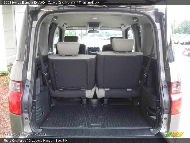 Galaxy Gray Metallic / Titanium/Black 2008 Honda Element EX AWD