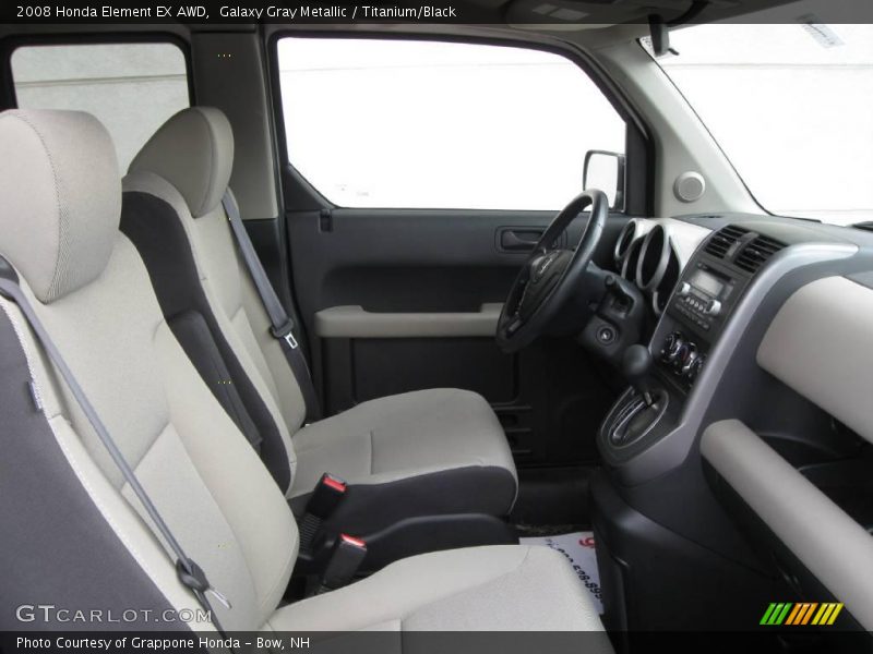 Galaxy Gray Metallic / Titanium/Black 2008 Honda Element EX AWD