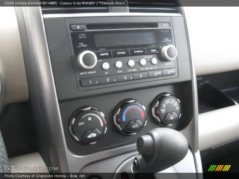 Galaxy Gray Metallic / Titanium/Black 2008 Honda Element EX AWD