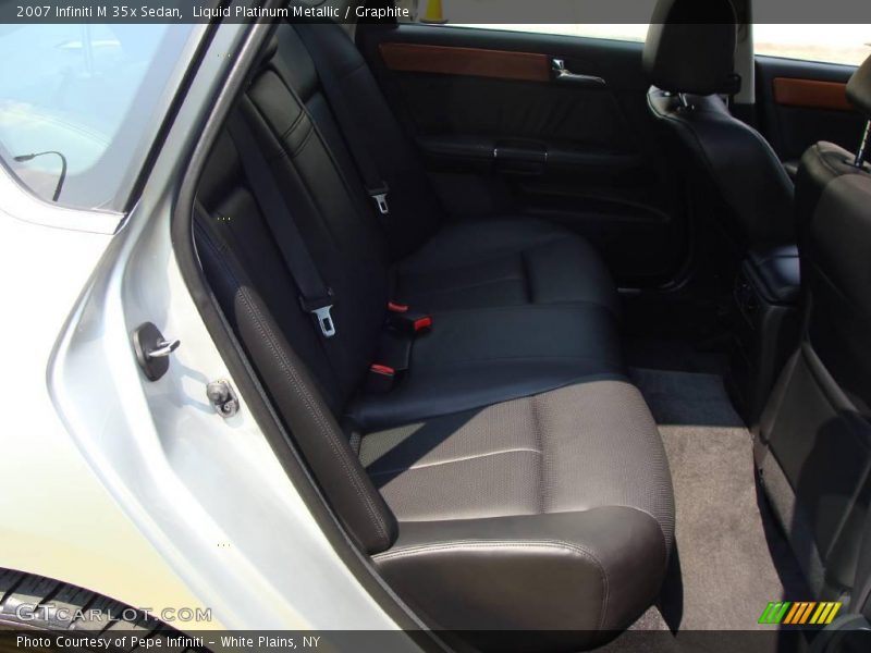 Liquid Platinum Metallic / Graphite 2007 Infiniti M 35x Sedan