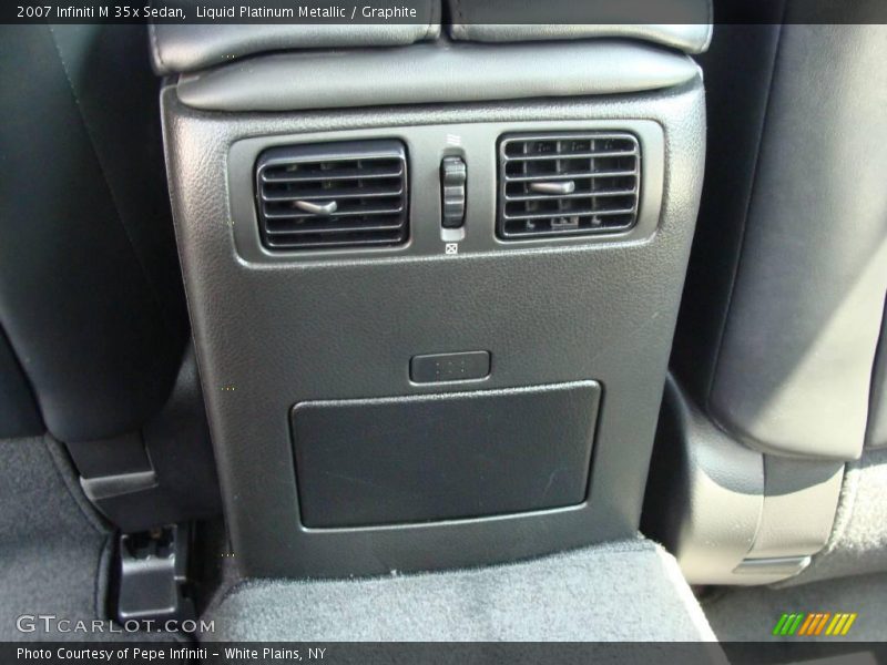 Liquid Platinum Metallic / Graphite 2007 Infiniti M 35x Sedan
