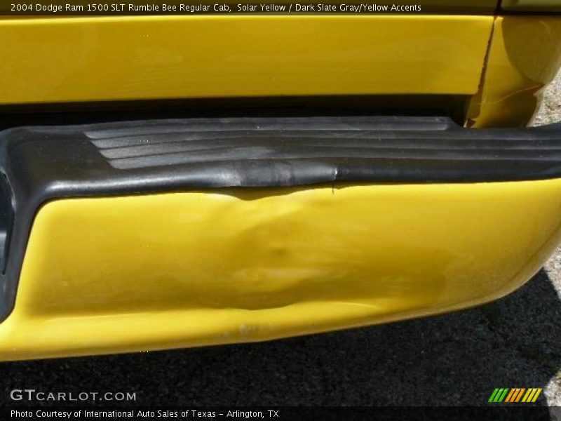 Solar Yellow / Dark Slate Gray/Yellow Accents 2004 Dodge Ram 1500 SLT Rumble Bee Regular Cab
