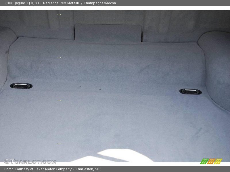 Radiance Red Metallic / Champagne/Mocha 2008 Jaguar XJ XJ8 L