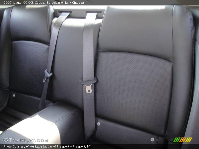 Porcelain White / Charcoal 2007 Jaguar XK XK8 Coupe