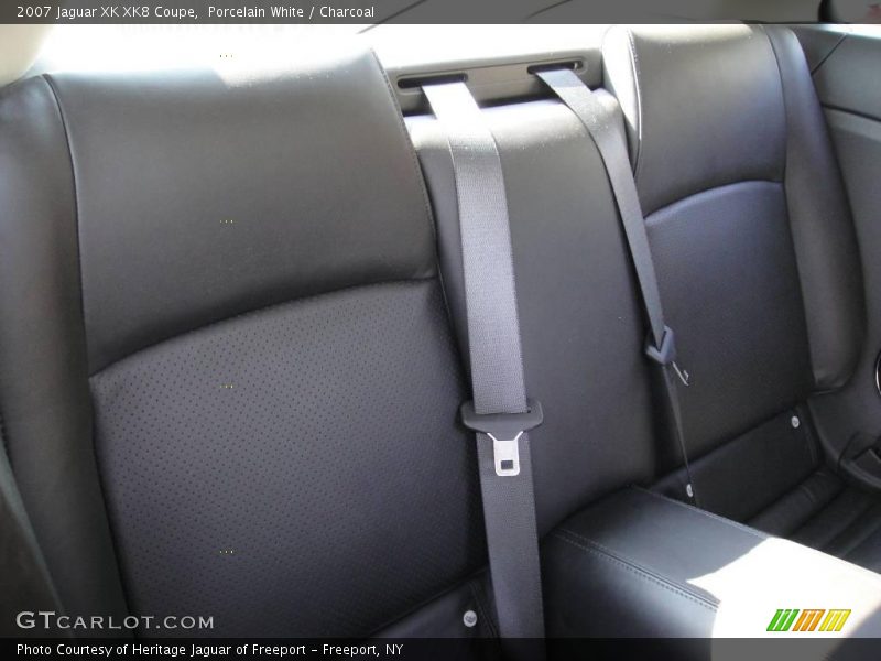Porcelain White / Charcoal 2007 Jaguar XK XK8 Coupe