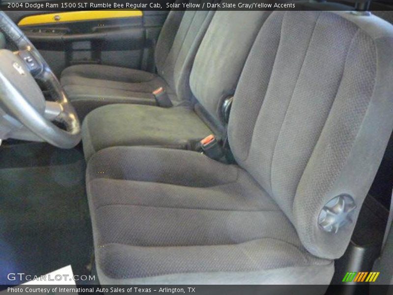 Solar Yellow / Dark Slate Gray/Yellow Accents 2004 Dodge Ram 1500 SLT Rumble Bee Regular Cab