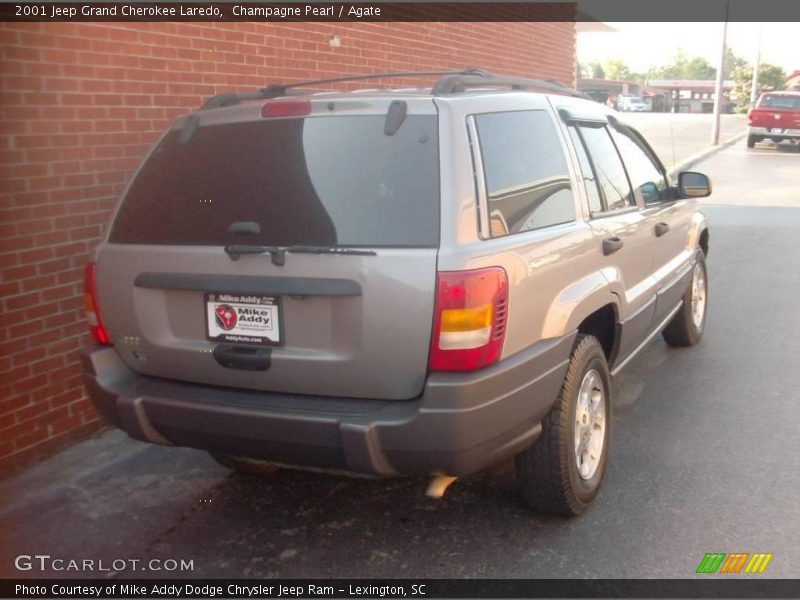 Champagne Pearl / Agate 2001 Jeep Grand Cherokee Laredo