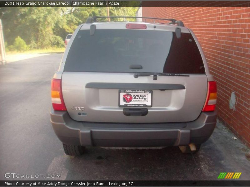 Champagne Pearl / Agate 2001 Jeep Grand Cherokee Laredo