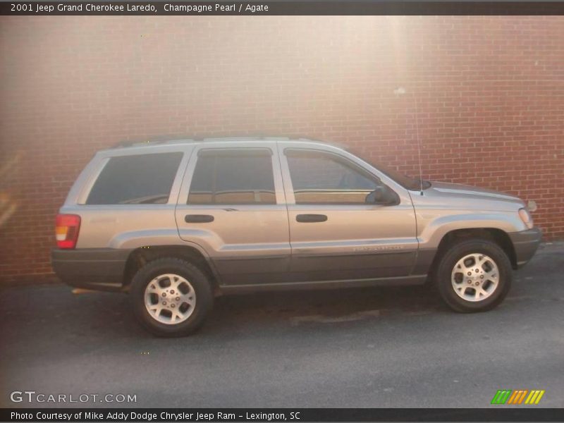 Champagne Pearl / Agate 2001 Jeep Grand Cherokee Laredo