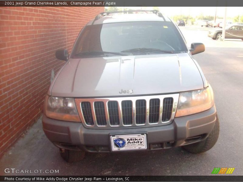 Champagne Pearl / Agate 2001 Jeep Grand Cherokee Laredo
