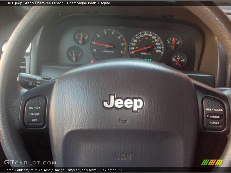 Champagne Pearl / Agate 2001 Jeep Grand Cherokee Laredo