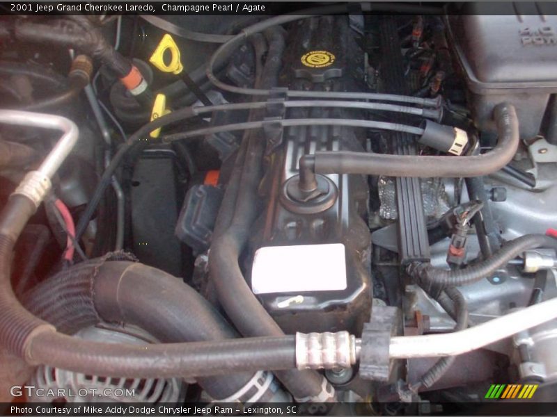 Champagne Pearl / Agate 2001 Jeep Grand Cherokee Laredo