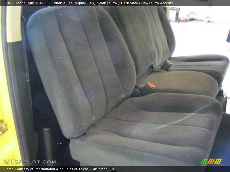 Solar Yellow / Dark Slate Gray/Yellow Accents 2004 Dodge Ram 1500 SLT Rumble Bee Regular Cab